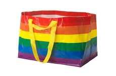 Charitable Rainbow-Clad Shopping Totes