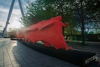 Brand-Centric Soccer Installations Image 2