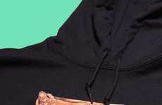 Painting-Inspired Sporty Hoodies