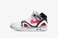 Lava-Inspired Athletic Sneakers