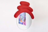 Figurine-Accenting Circular Mirrors Image 2
