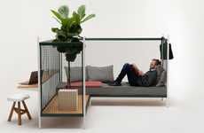 Gridded Home-Office Furnishings