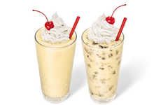 Creamy Cake Batter Milkshakes