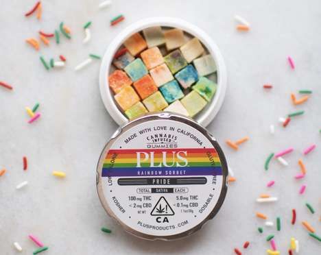 Cannabis-Infused Rainbow Gummies