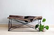 Aged Wood Furniture Pieces