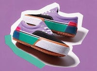 Playfully Whimsical Stacked Sneakers Image 2