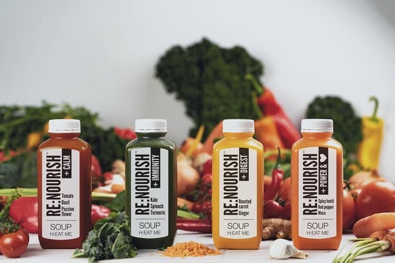 Nutritious Heatable Bottle Soups
