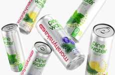 Canned Pine Water Drinks