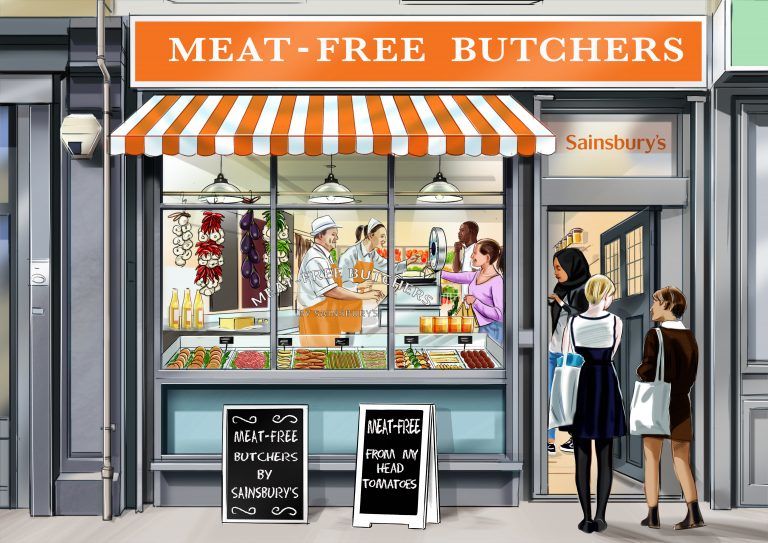 Meat-Free Butcher Shops
