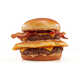 Pancake-Topped Beef Burgers Image 1