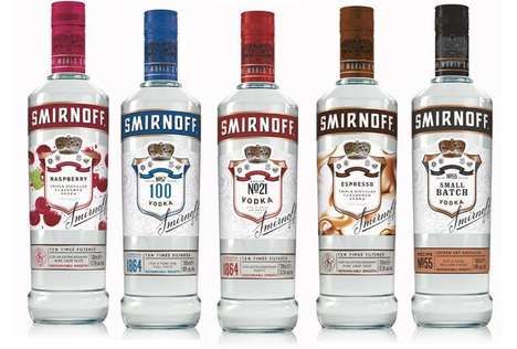 Heritage-Honoring Vodka Branding