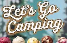 Camping-Inspired Ice Cream Collections