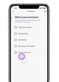 Rideshare Pronoun Option Updates Image 3
