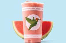 Seasonal Watermelon Smoothie Lineups