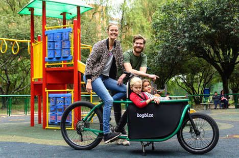 Power-Assist Family Transport Bikes