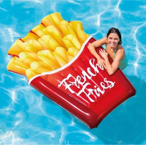 Fast Food-Themed Floaties
