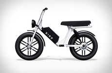 Moped-Style Electric Scooters