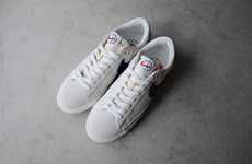 White Suede Soft Sneakers