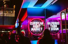 Nightlife Food Market Hubs