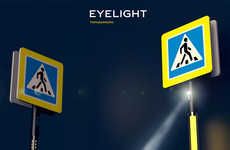 LED Projection Pedestrian Crossings