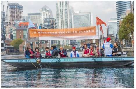 Recycled Plastic Boat Tours