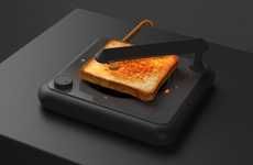 Turntable-Inspired Toasters