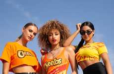 Cheesy Snack Food Fashions