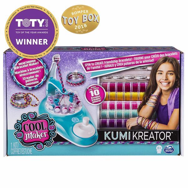 Cool Maker 2 in 1 Kumikreator Deluxe Necklace and Friendship Bracelet  Making Kit for sale online