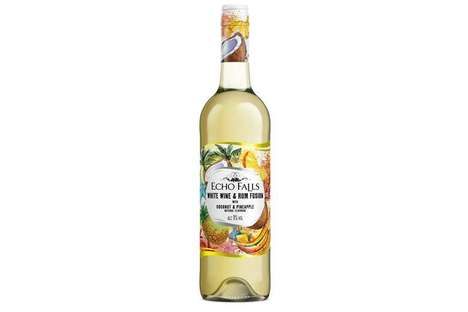 Tropical Rum-Infused Wines