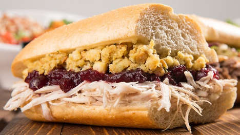 Celebratory Thanksgiving Leftover Sandwiches