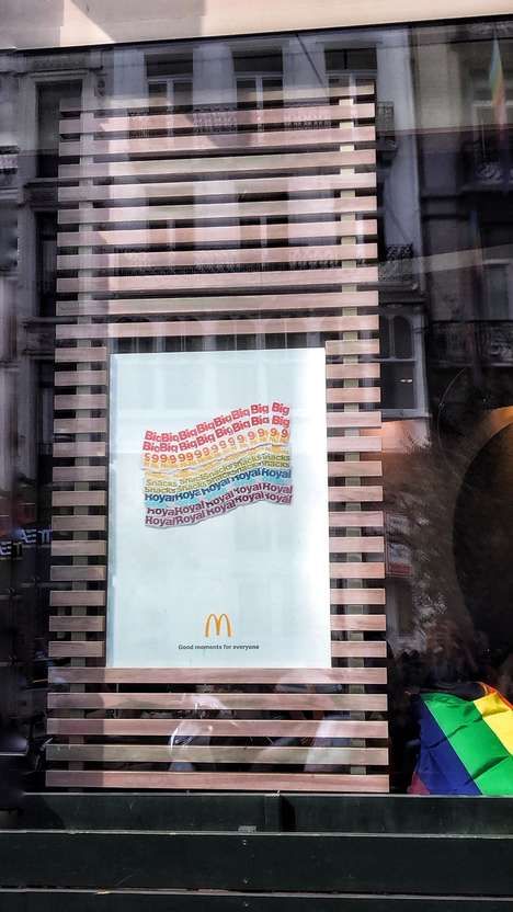 Inclusive Fast Food Flags