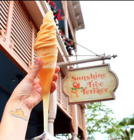Soft Serve Mimosa Mocktails