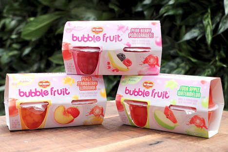 Boba-Inspired Fruit Cups