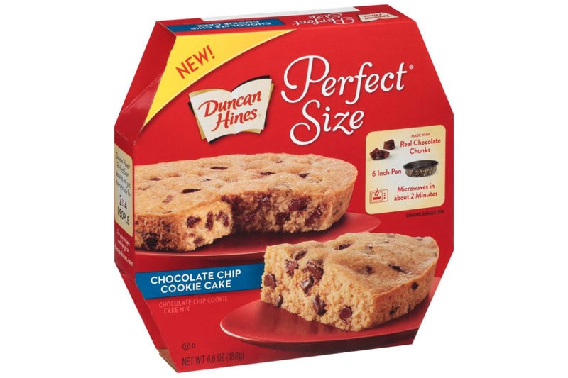 Microwaveable Cookie Cakes
