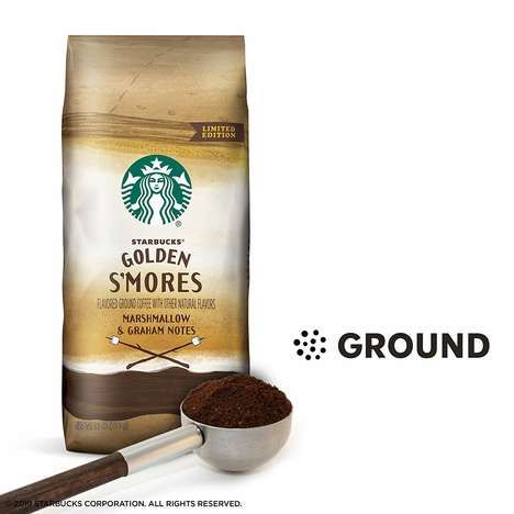 S’mores-Flavored Coffee Grounds