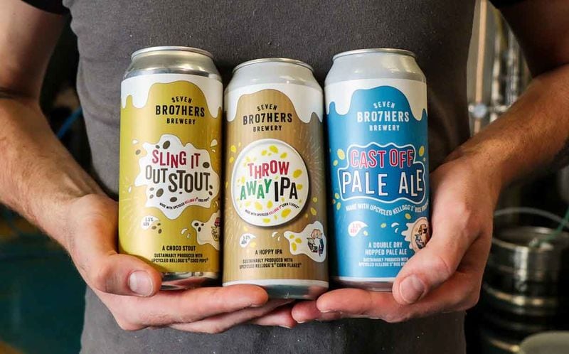Discarded Breakfast Cereal Beers