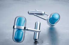 Mint-Holding Cufflinks