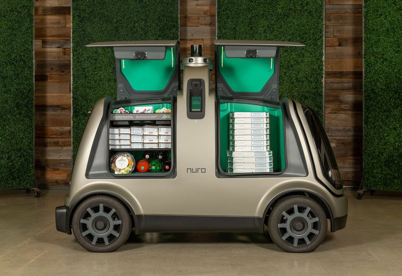 Unmanned Pizza Deliveries