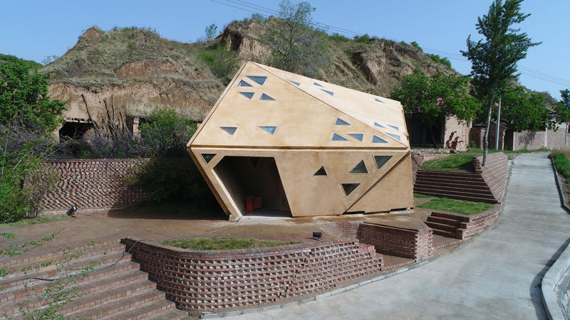 Temperature-Sensing Interactive Village Huts