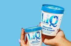 Sustainable Alcohol-Infused Ice Cream