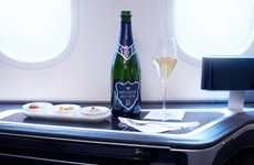 Airline-Launched Sparkling Wines