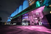 Neon-Lit Runway Sets Image 4
