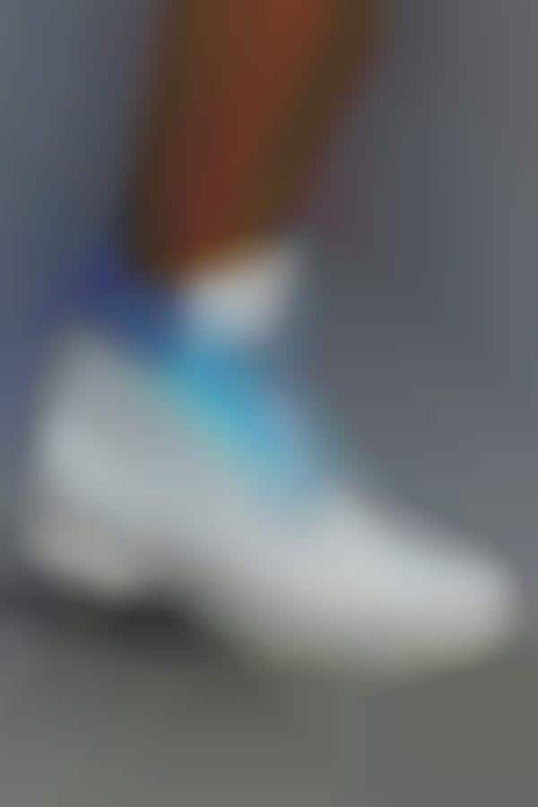 Iconic Blue-Accented Boot Designs