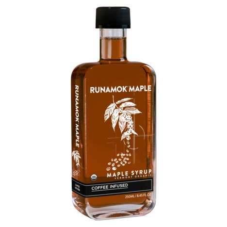 Coffee-Infused Maple Syrups