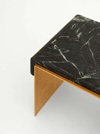 Egyptian-Inspired Marble Chairs Image 5
