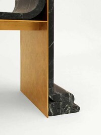 Egyptian-Inspired Marble Chairs Image 8