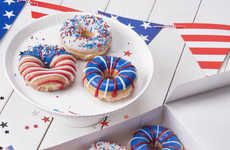 Patriotic Summer Donuts