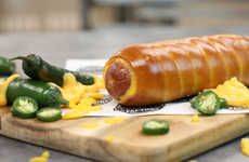 Pretzel-Wrapped Hot Dogs
