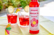 Hibiscus Lemonade Drinks