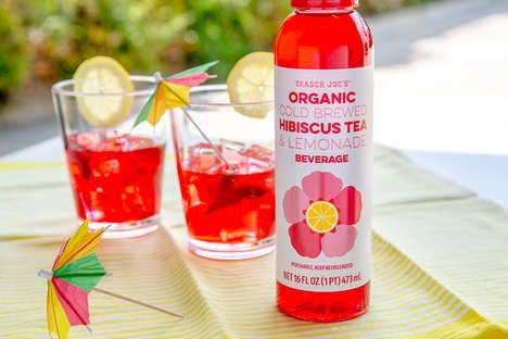 Hibiscus Lemonade Drinks